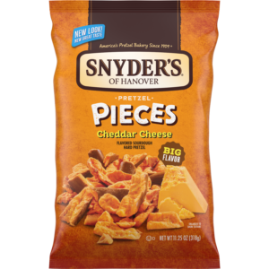 Snyder's Pretzel Pieces Cheddar Cheese 5oz 6ct